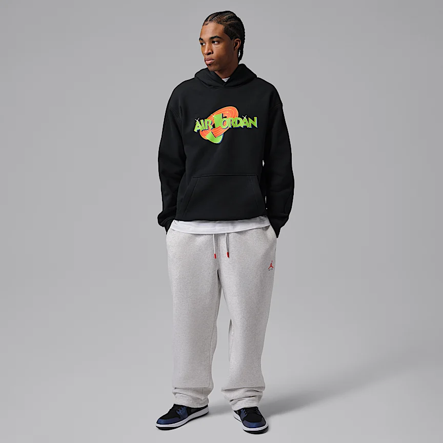 NIKE ジョーダン ブルックリン スペース ジャム — メンズ フリース トレーナー パーカー - Image 8