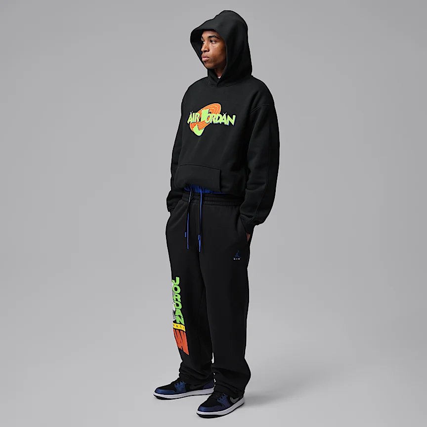 NIKE ジョーダン ブルックリン スペース ジャム — メンズ フリース カフ パンツ - Image 7