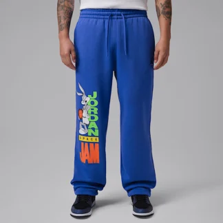 NIKE ジョーダン ブルックリン スペース ジャム — メンズ フリース カフ パンツ