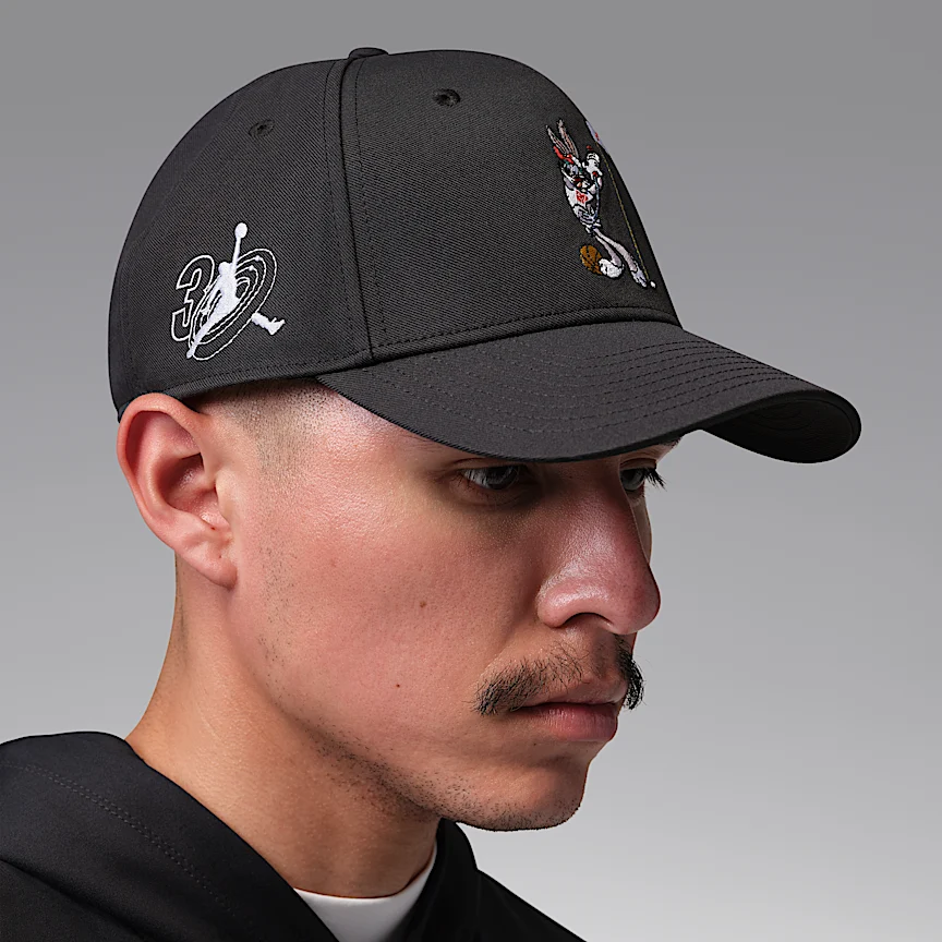 NIKE ジョーダン Dri-FIT スペース ジャム — ライズ ゴルフキャップ - Image 3