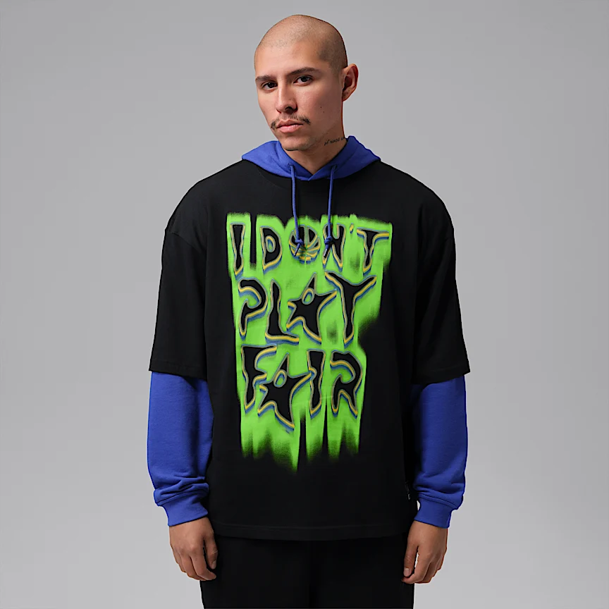 NIKE ジョーダン スポーツ スペース ジャム — メンズ クルーネック Tシャツ