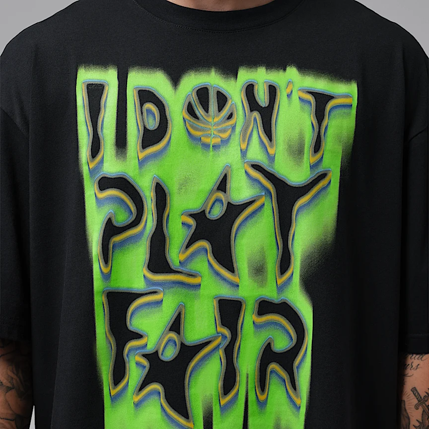 NIKE ジョーダン スポーツ スペース ジャム — メンズ クルーネック Tシャツ - Image 4
