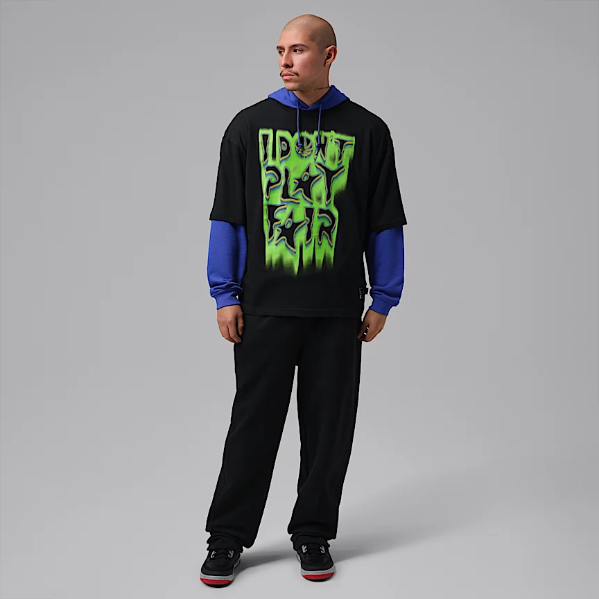NIKE ジョーダン スポーツ スペース ジャム — メンズ クルーネック Tシャツ - Image 7