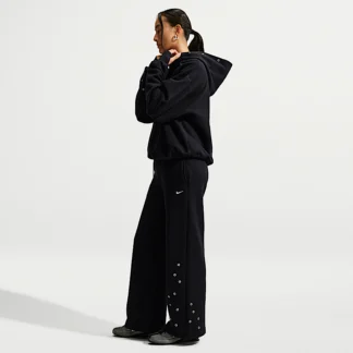 NIKE スタジオ フリース ミディアムウェイト — ウィメンズ ミッドライズ ワイドレッグパンツ
