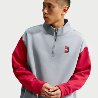 NIKE SB — フリース ハーフジップ スケートボード スウェットシャツ
