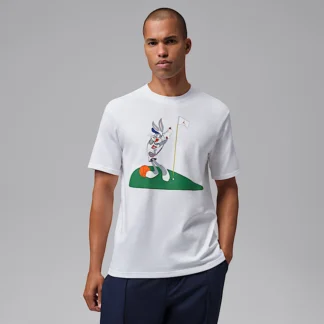 NIKE ジョーダン Dri-FIT スペース ジャム — メンズ バッグス バニー ゴルフ Tシャツ
