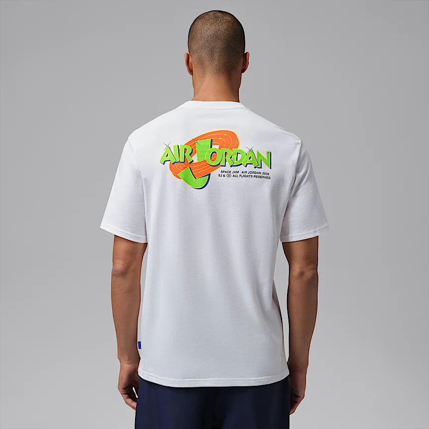NIKE ジョーダン Dri-FIT スペース ジャム — メンズ バッグス バニー ゴルフ Tシャツ - Image 2