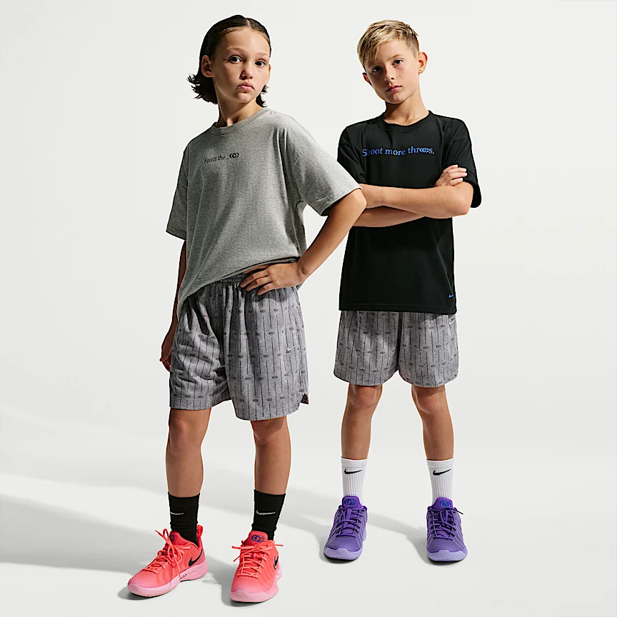 NIKE ケイトリン・クラーク — ジュニア Dri-FIT メッシュ バスケットボールショートパンツ
