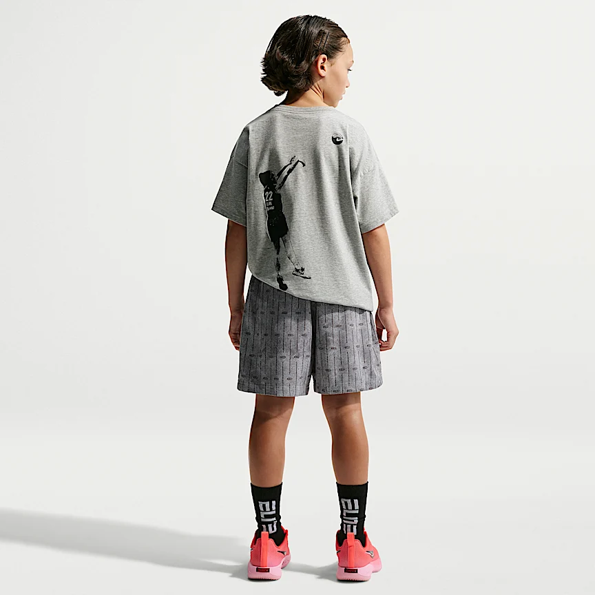 NIKE ケイトリン・クラーク — ジュニア Dri-FIT メッシュ バスケットボールショートパンツ - Image 7