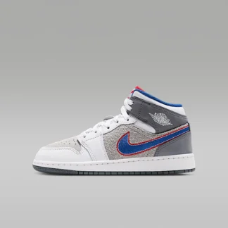 NIKE エア ジョーダン 1 MID SE “Hare” — ジュニアシューズ