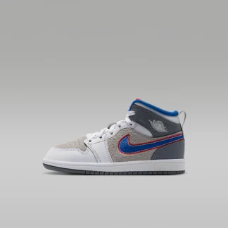 NIKE ジョーダン 1 MID SE "Hare" — リトルキッズ シューズ