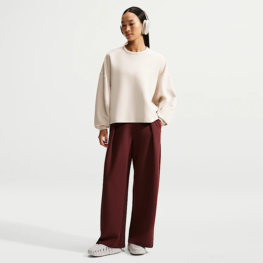 NIKE 24.7 ImpossiblySoft — ウィメンズ Dri-FIT ハイウエスト ワイドレッグ パンツ