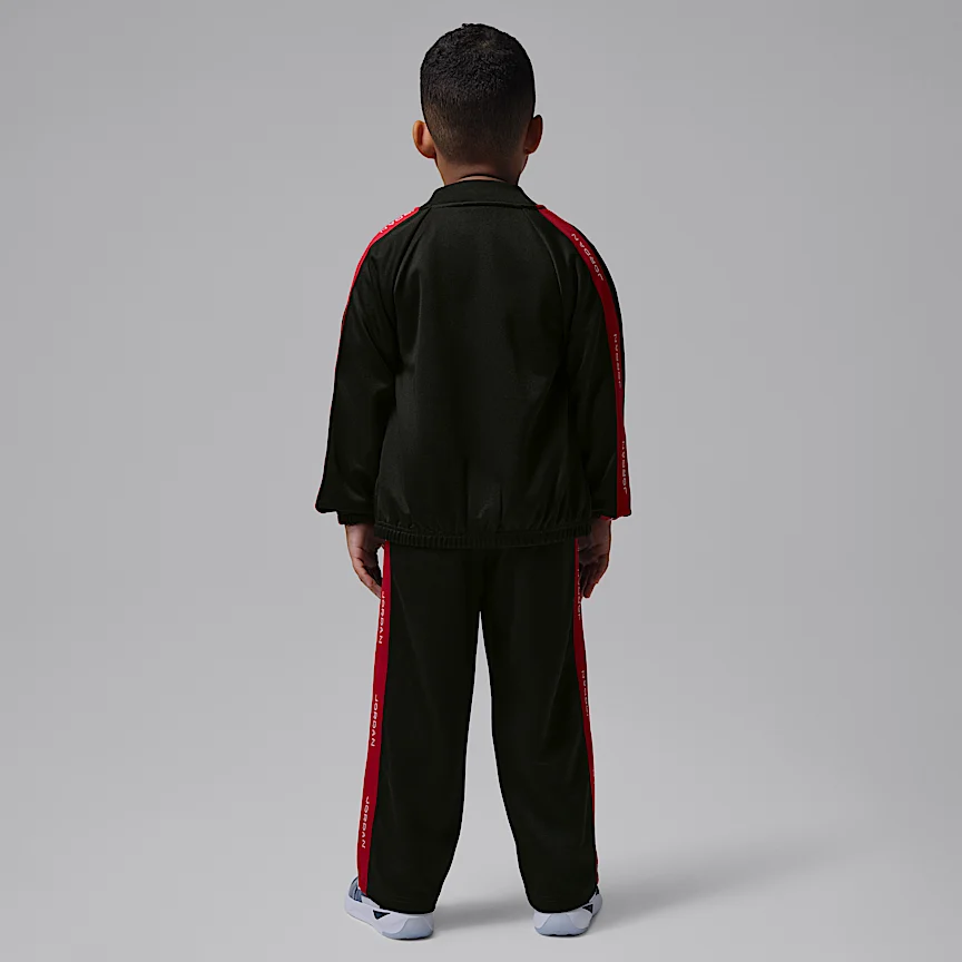 NIKE ジョーダン ブルックリン エッセンシャル — リトルキッズ Dri-FIT ツーピース トラック セットアップ - Image 2