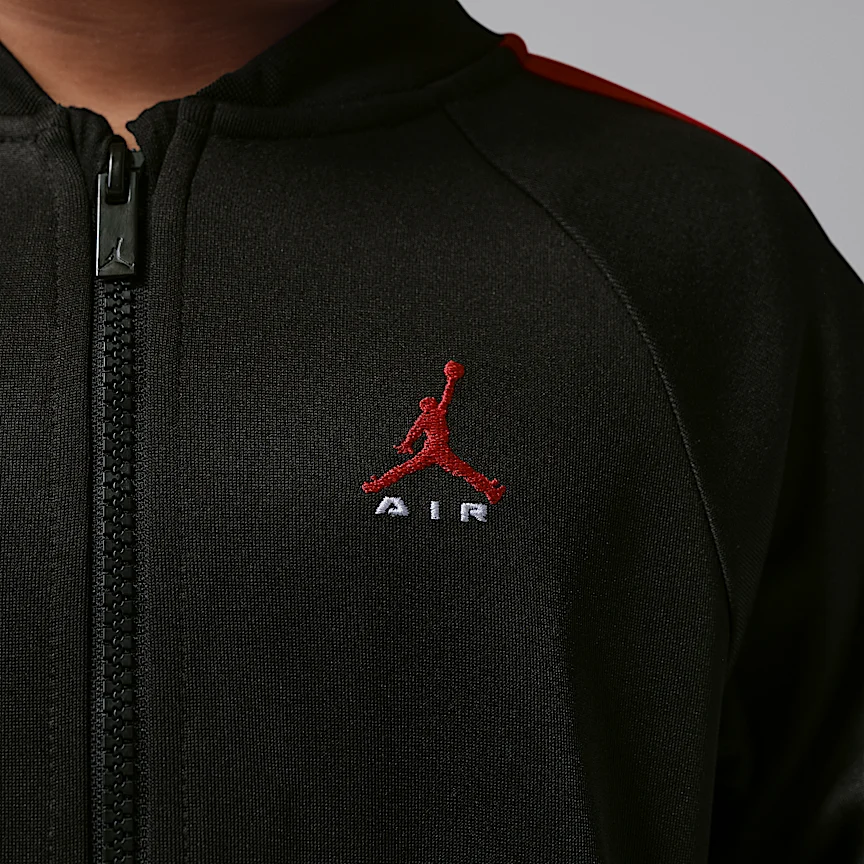 NIKE ジョーダン ブルックリン エッセンシャル — リトルキッズ Dri-FIT ツーピース トラック セットアップ - Image 4
