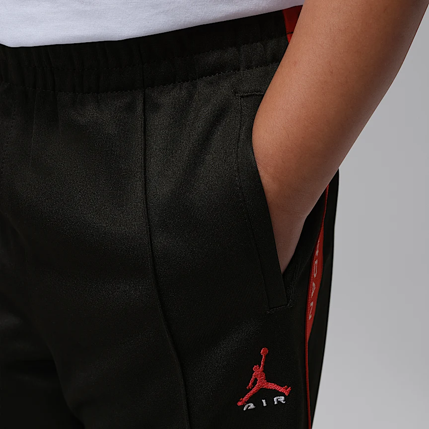 NIKE ジョーダン ブルックリン エッセンシャル — リトルキッズ Dri-FIT ツーピース トラック セットアップ - Image 7