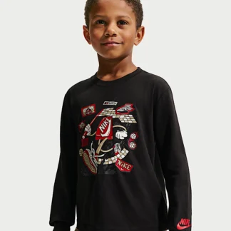NIKE Nike — リトルキッズ ボクシー ロングスリーブ Tシャツ