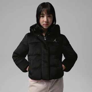 NIKE ジョーダン — ジュニア ベルベット パファー ジャケット