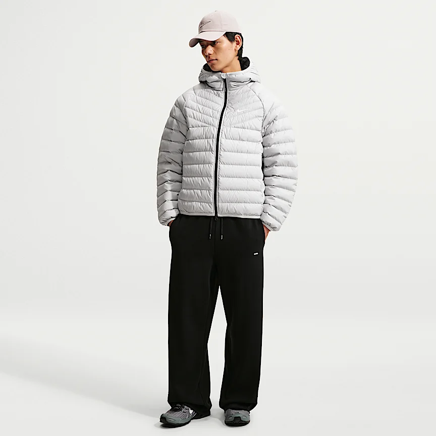 NIKE ウィンドランナー — メンズ ライトウェイト ダウン マイクロチャネル ジャケット - Image 4