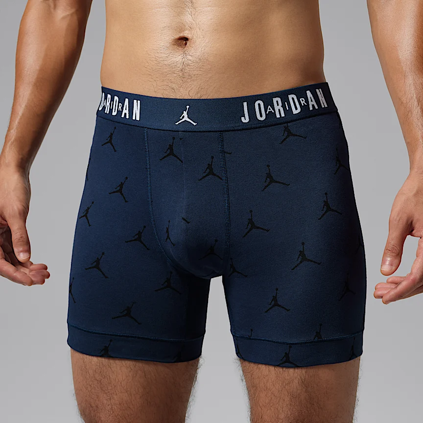 NIKE ジョーダン — メンズ Dri-FIT ジャンプマン フライト コットン ボクサーブリーフ (3枚) - Image 2