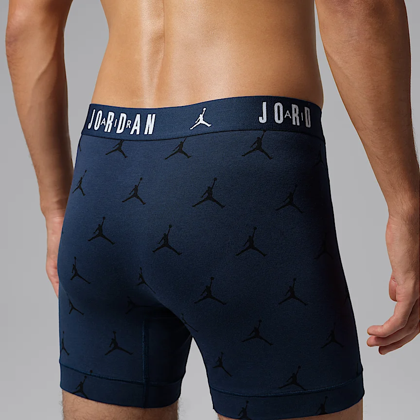 NIKE ジョーダン — メンズ Dri-FIT ジャンプマン フライト コットン ボクサーブリーフ (3枚) - Image 3