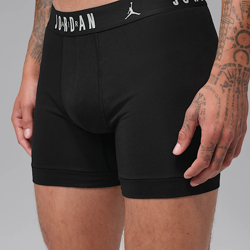 NIKE ジョーダン — メンズ Dri-FIT コットン ボクサーブリーフ (5枚) - Image 2