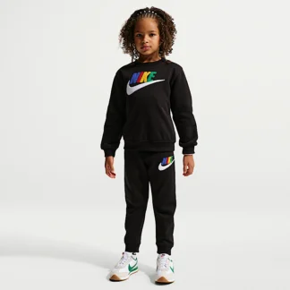 NIKE  — リトルキッズ シェニール フューチュラ ツーピース クルー セットアップ