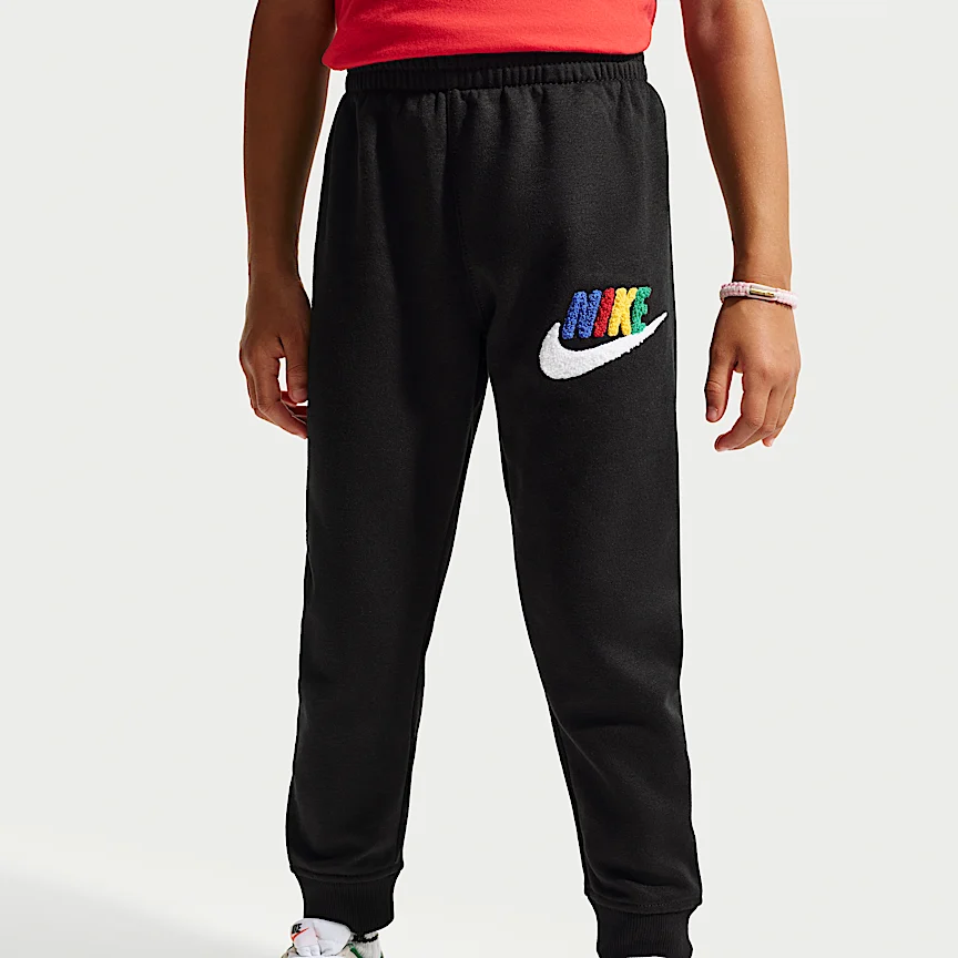 NIKE — リトルキッズ シェニール フューチュラ ツーピース クルー セットアップ - Image 4