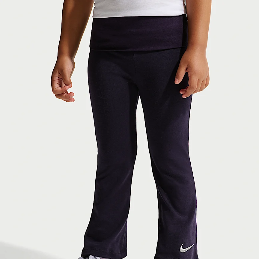 NIKE — ベビー スウッシュ スパークル ツーピース フレア レギンス セットアップ - Image 5