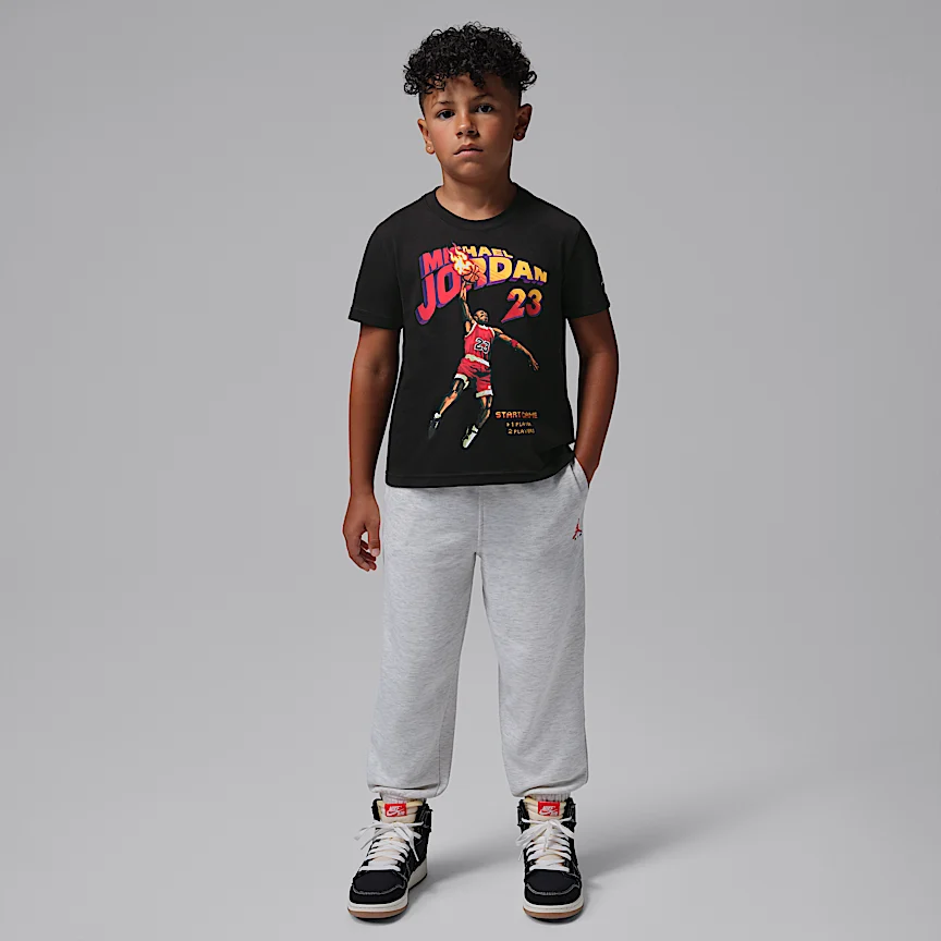 NIKE ジョーダン — ジュニア ビデオゲーム Tシャツ - Image 7