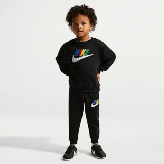 NIKE  — ベビー シェニール フューチュラ ツーピース クルー セットアップ