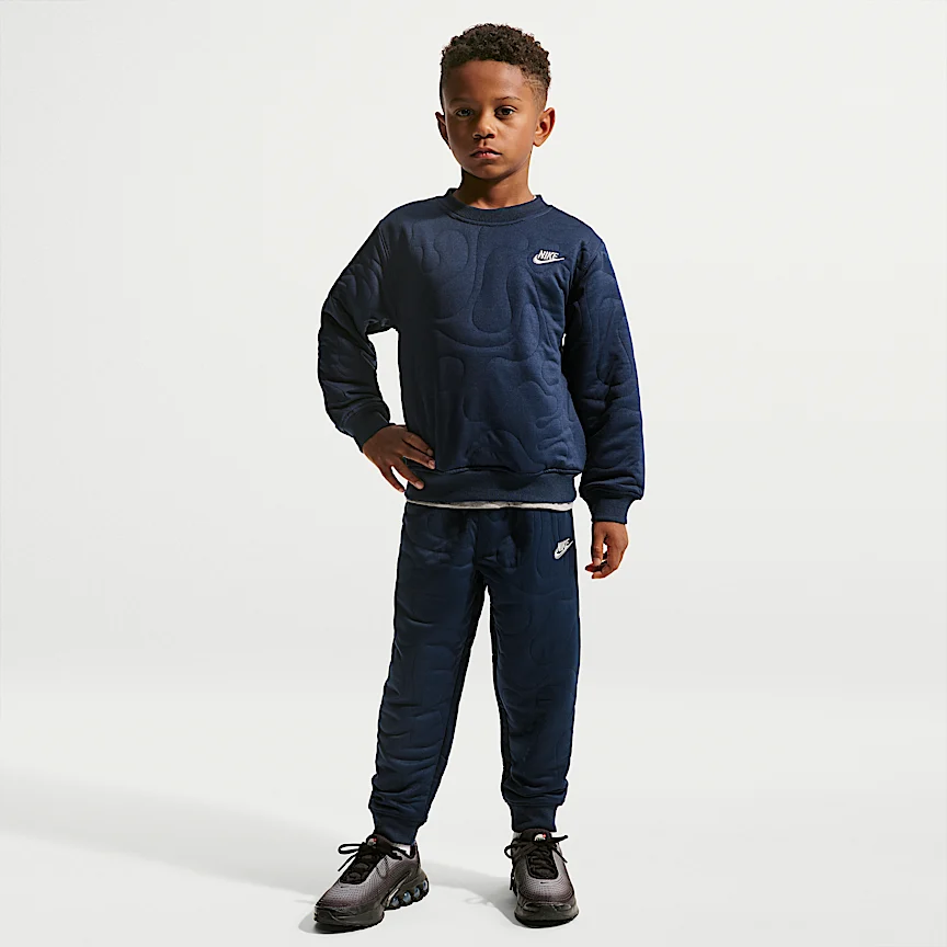 NIKE スポーツウェア — リトルキッズ フロスト フューチュラ ツーピース クルー セットアップ
