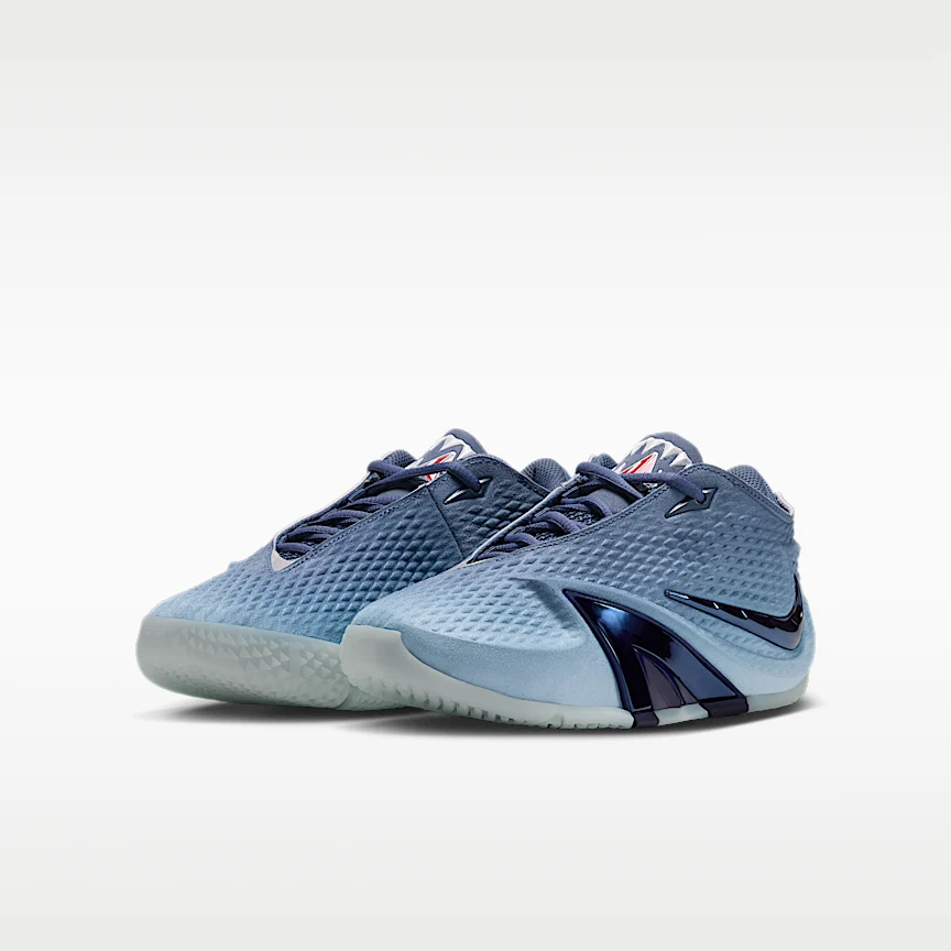 NIKE ジャ 4 "Deep Water" — ジュニア バスケットボールシューズ - Image 5