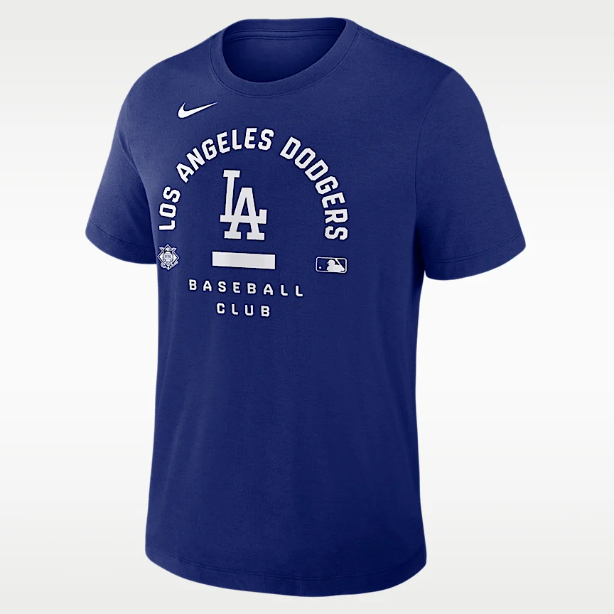 NIKE ロサンゼルス ドジャース オーセンティック コレクション アーリー ワーク — メンズ ナイキ Dri-FIT MLB Tシャツ - Image 2