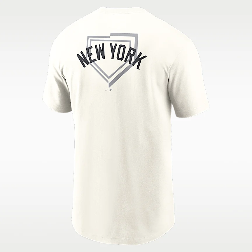 NIKE ニューヨーク ヤンキース 2 -Hit — メンズ ナイキ MLB Tシャツ - Image 3