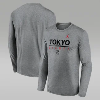 NIKE 東京 読売ジャイアンツ x ジョーダン エクスクルーシブ コレクション — メンズ ロングスリーブ T シャツ