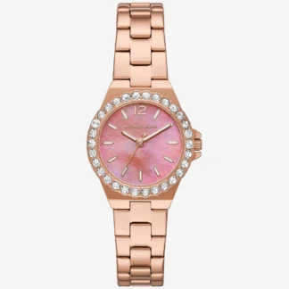 Michael Kors MINI LENNOX パヴェ ローズゴールドトーン ウォッチ