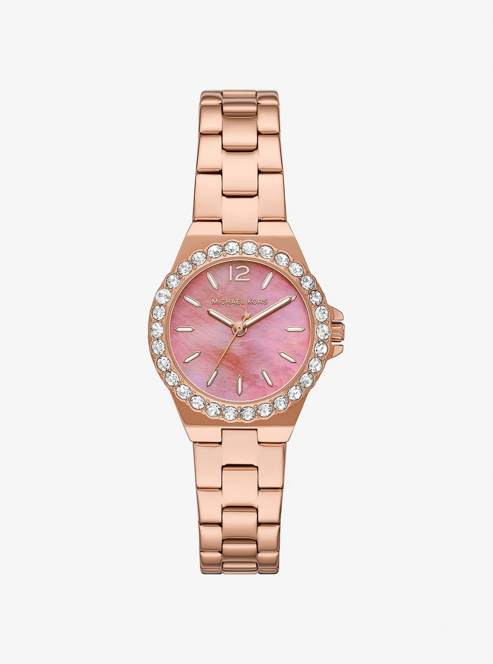 Michael Kors MINI LENNOX パヴェ ローズゴールドトーン ウォッチ