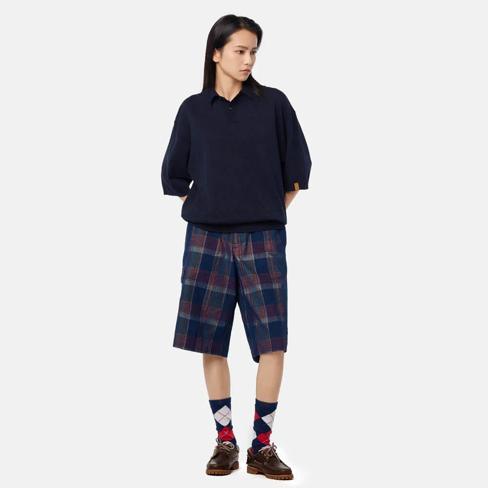 Timberland Кордурой плейд шорт (Unisex) - Image 4