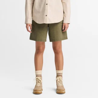 Timberland Эмэгтэйчүүдийн маалинган Бермуда шорт