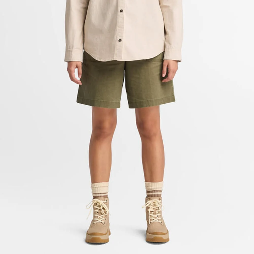 Timberland Эмэгтэйчүүдийн маалинган Бермуда шорт