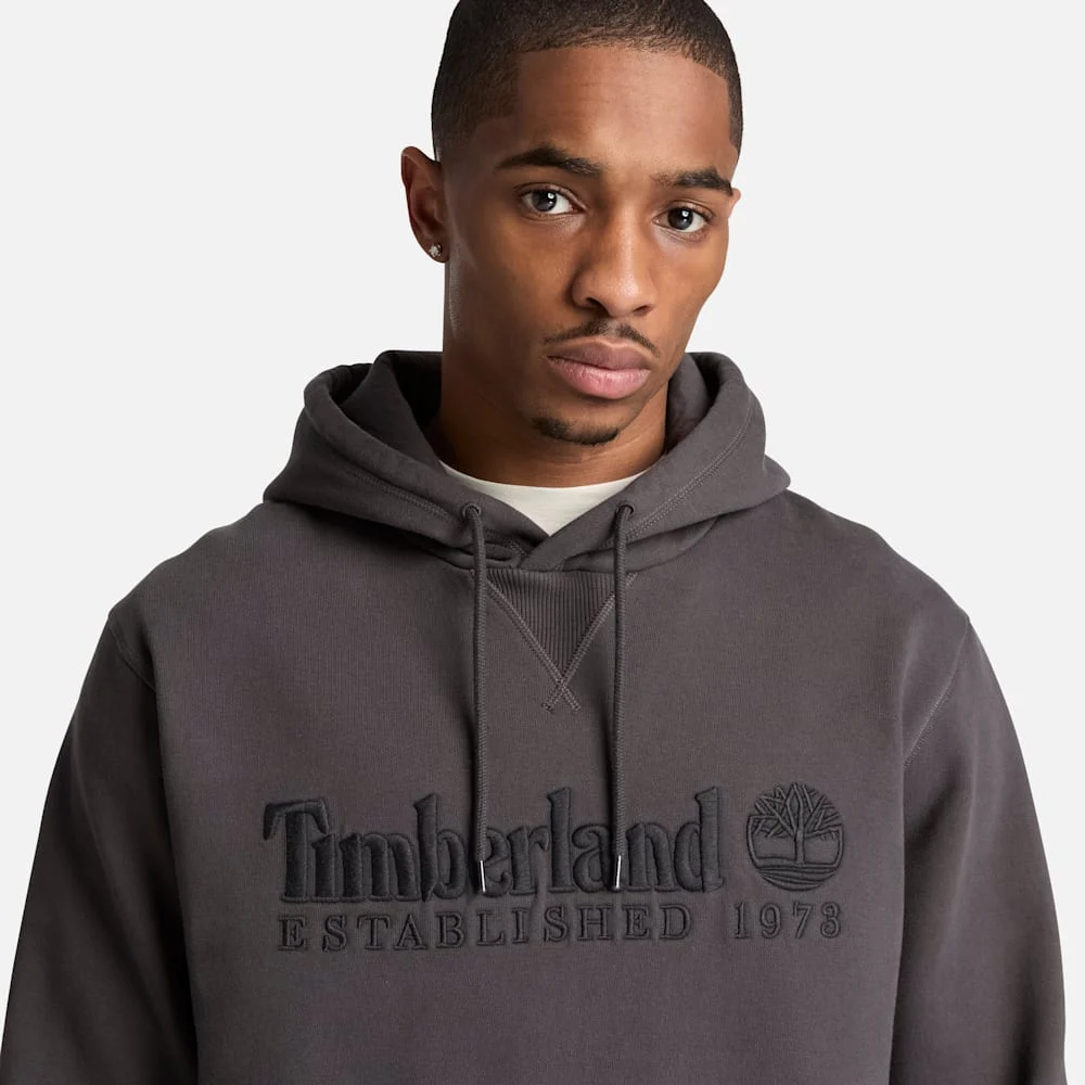 Timberland Эрэгтэй хатгамал логотой гогцоотой малгайтай цамц - Image 3