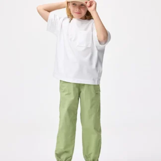 GU KIDSドライワイドジップジョガーパンツ