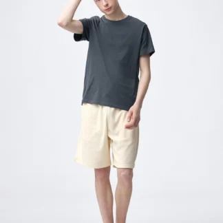 GU パイルイージーハーフパンツ