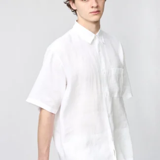 UNIQLO プレミアムリネンオーバーサイズシャツ