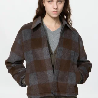 UNIQLO ブラッシュドショートブルゾン