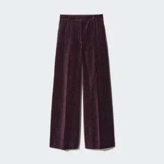 UNIQLO ベルベッドワイドパンツ