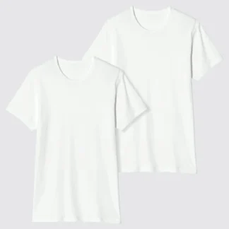 UNIQLO コットンクルーネックT/2枚組