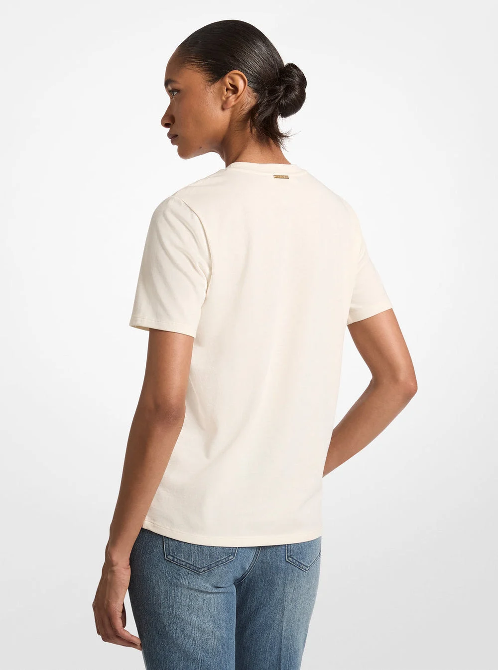 Michael Kors エンブリッシュ プリント コットンジャージー Tシャツ - Image 2