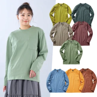 WORKMAN ヘビーウエイトコットンオーバーサイズ長袖Tシャツ