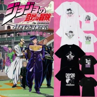 WORKMAN アニメ『ジョジョの奇妙な冒険 ダイヤモンドは砕けない』半袖Tシャツ